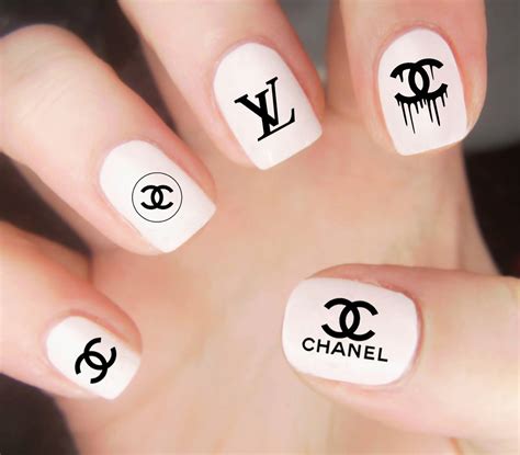 chanel nail decals|best Chanel nail polish.